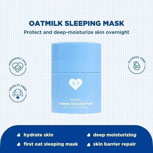 Harlette oatmilk maschera per - oatmilk,