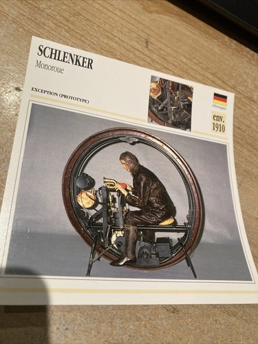 Schlenker monoroue prototype